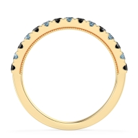 Half-Eternity Pave Milgrain Janu Band