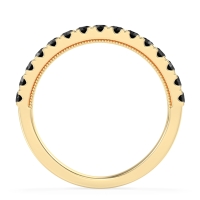 Half-Eternity Pave Milgrain Janu Band