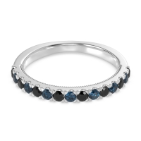 Half-Eternity Pave Milgrain Janu Band