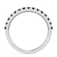 Half-Eternity Pave Milgrain Janu Band