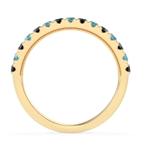 Half-Eternity Pave Milgrain Janu Band