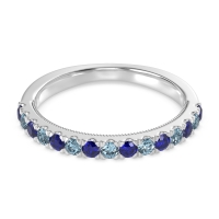 Half-Eternity Pave Milgrain Janu Band