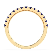 Half-Eternity Pave Milgrain Janu Band