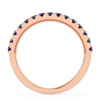 Half-Eternity Pave Milgrain Janu Band