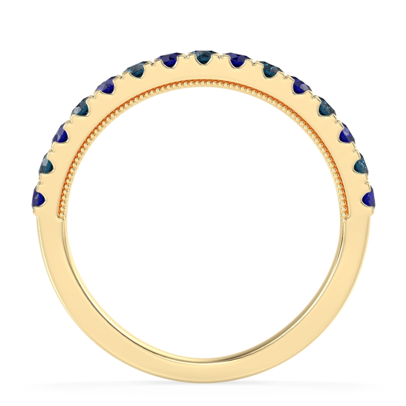 Half-Eternity Pave Milgrain Janu Band