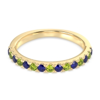 Half-Eternity Pave Milgrain Janu Band