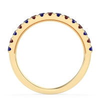 Half-Eternity Pave Milgrain Janu Band