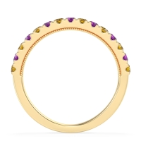 Half-Eternity Pave Milgrain Janu Band