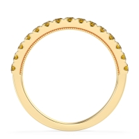 Half-Eternity Pave Milgrain Janu Band