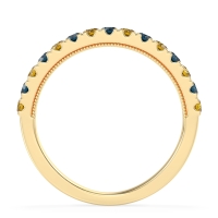 Half-Eternity Pave Milgrain Janu Band