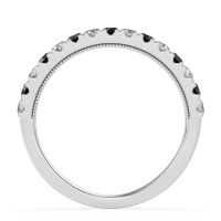 Half-Eternity Pave Milgrain Janu Band