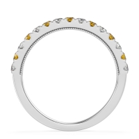 Half-Eternity Pave Milgrain Janu Band