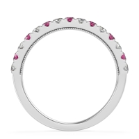 Half-Eternity Pave Milgrain Janu Band