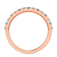 Half-Eternity Pave Milgrain Janu Band