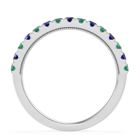 Half-Eternity Pave Milgrain Janu Band