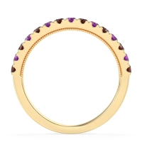 Half-Eternity Pave Milgrain Janu Band