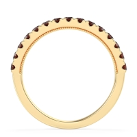 Half-Eternity Pave Milgrain Janu Band
