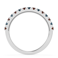 Half-Eternity Pave Milgrain Janu Band