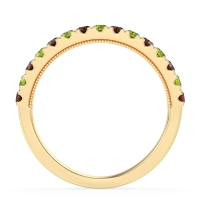 Half-Eternity Pave Milgrain Janu Band