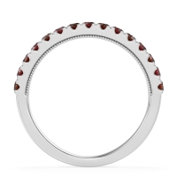 Half-Eternity Pave Milgrain Janu Band