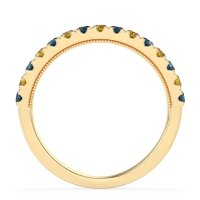 Half-Eternity Pave Milgrain Janu Band