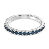 Half-Eternity Pave Milgrain Janu Band