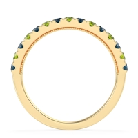 Half-Eternity Pave Milgrain Janu Band