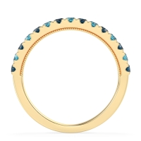 Half-Eternity Pave Milgrain Janu Band