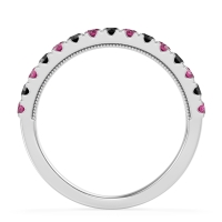 Half-Eternity Pave Milgrain Janu Band