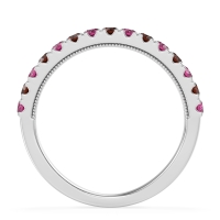 Half-Eternity Pave Milgrain Janu Band