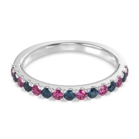 Half-Eternity Pave Milgrain Janu Band