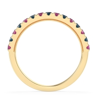 Half-Eternity Pave Milgrain Janu Band