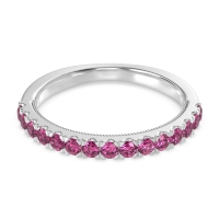 Half-Eternity Pave Milgrain Janu Band