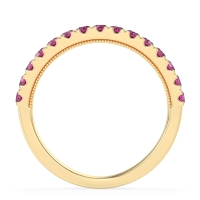 Half-Eternity Pave Milgrain Janu Band