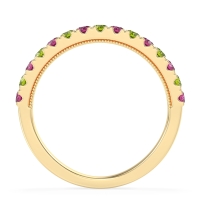 Half-Eternity Pave Milgrain Janu Band