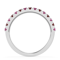 Half-Eternity Pave Milgrain Janu Band