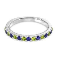 Half-Eternity Pave Milgrain Janu Band