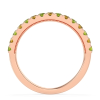 Half-Eternity Pave Milgrain Janu Band