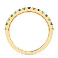 Half-Eternity Pave Milgrain Janu Band