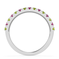 Half-Eternity Pave Milgrain Janu Band