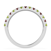 Half-Eternity Pave Milgrain Janu Band