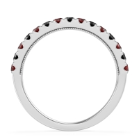 Half-Eternity Pave Milgrain Janu Band