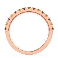 Half-Eternity Pave Milgrain Janu Band