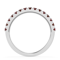 Half-Eternity Pave Milgrain Janu Band