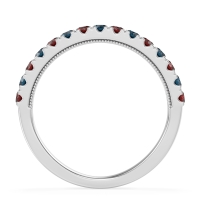 Half-Eternity Pave Milgrain Janu Band