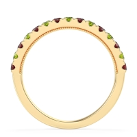 Half-Eternity Pave Milgrain Janu Band