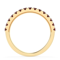Half-Eternity Pave Milgrain Janu Band