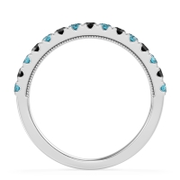 Half-Eternity Pave Milgrain Janu Band