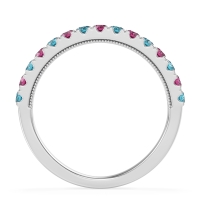 Half-Eternity Pave Milgrain Janu Band