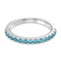 Half-Eternity Pave Milgrain Janu Band